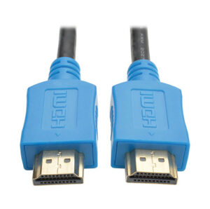 Tripp Lite High-Speed HDMI Cable, Digital Video with Audio, UHD 4K (M/M), Blue, 10 ft. (3.05 m)