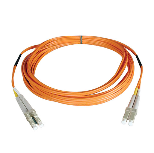 Tripp Lite Duplex Multimode 50/125 Fiber Patch Cable (LC/LC), 5M (16 ft.)
