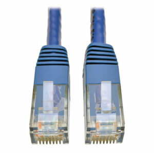 Buy Tripp Lite Cat6 Gigabit Molded (UTP) Ethernet Cable (RJ45 M/M), Blue, 7 ft. (2.13 m) at best price in Qatar.