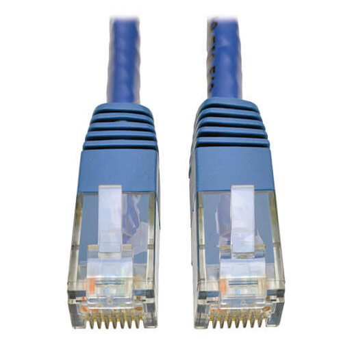 Buy Tripp Lite Cat6 Gigabit Molded (UTP) Ethernet Cable (RJ45 M/M), Blue, 7 ft. (2.13 m) at best price in Qatar.