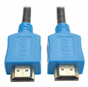 Tripp Lite High-Speed HDMI Cable, Digital Video and Audio, UHD 4K (M/M), Blue, 6 ft. (1.83 m)