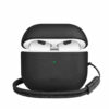 Buy Uniq Terra Genuine Leather AirPods (3rd Gen) Case - Black at best price in Qatar.