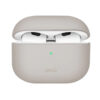 Buy Uniq Lino Liquid Silicone AirPods (3rd Gen) Case - Ivory at best price in Qatar.