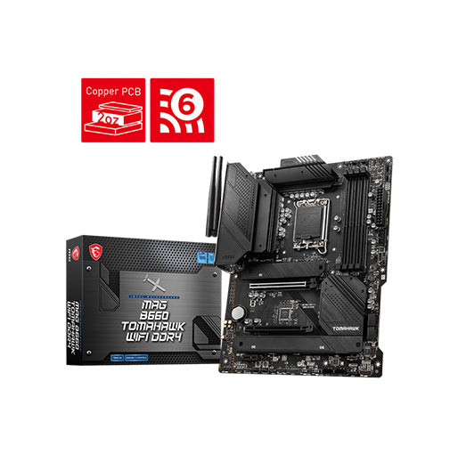 MSI MAG B660 Tomahawk Wifi DDR4 ATX Motherboard