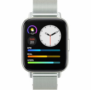 Buy Xcell G3 Talk Smart Watch Silver With Steel Strap at best price in Qatar.
