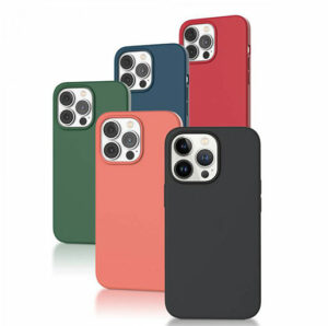 Buy Green Lion Lusso MagSafe 360 Silicone Case for iPhone 13 Pro Max at best price in Qatar.