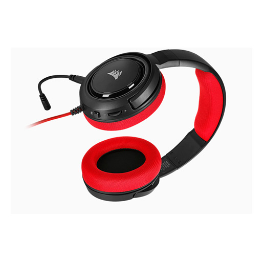 Corsair HS35 Stereo Gaming Headset — Red