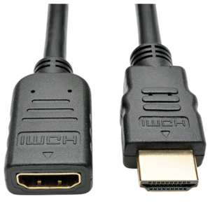 Tripp Lite High-Speed HDMI Extension Cable with Ethernet and Digital Video with Audio, Ultra HD 4K (M/F), 6 ft. (1.83 m)