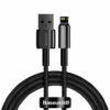 Baseus CALWJ-01 USB to iP 2.4A Fast Charging Lightng Cable - Black