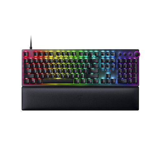 Buy Razer Huntsman V2 - Optical Gaming Keyboard Clicky Purple Switch at best price in Qatar.