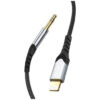 Buy WIWU 3.5mm Audio Stereo Cable Compatible Lightning 1.5m - Black at best price in Qatar.