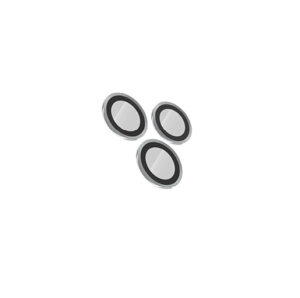 Levelo Lucent Trio Lens Protector For iPhone 13 Pro & 13 Pro Max (3pcs) - Silver
