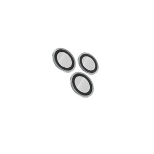 Levelo Lucent Trio Lens Protector For iPhone 13 Pro & 13 Pro Max (3pcs) - Silver