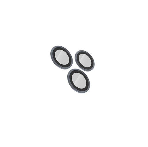 Levelo Lucent Trio Lens Protector For iPhone 13 Pro & 13 Pro Max (3pcs) - Graphite