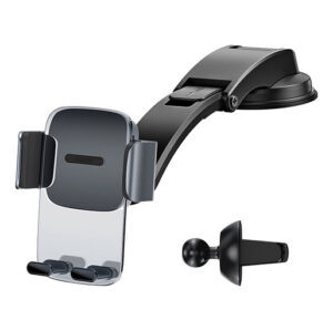 Baseus 2in1 gravity car phone mount holder for air vent and dashboard