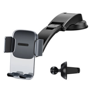 Baseus 2in1 gravity car phone mount holder for air vent and dashboard