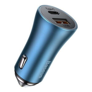 Buy Baseus Golden Contactor Pro Fast USB Car Charger Type C / USB 40 W Power Delivery 3.0 at best price in Qatar.
