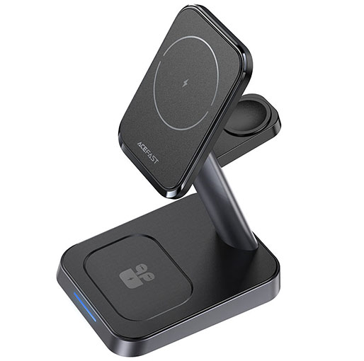Buy AceFast 3 in 1 Fast Wireless Charger Desktop Holder E3 at best price in Qatar.