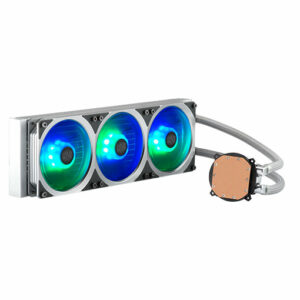 Buy Cooler Master MasterLiquid ML360P Silver Edition ARGB Close-Loop AIO CPU Liquid Cooler at best price in Qatar.