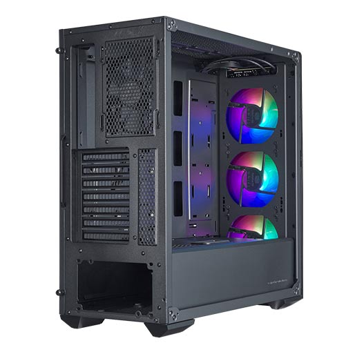 Buy Cooler Master MasterBox MB520 ARGB Mid Tower Case at best price in Qatar.