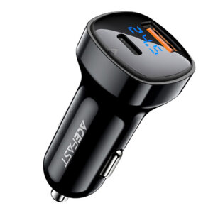 AceFast Fast Charge Car Charger B4 66W (1xUSB-C+1xUSB-A)