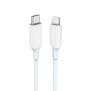 Anker PowerLine III USBC to Lightning (1.8m/6ft) - White