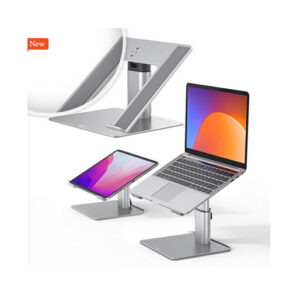 BASEUS Metal Adjustable Laptop Stand Height Adjustable Notebook Desktop Bracket - Silver