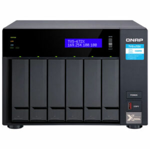 Buy QNAP TVS-672X-i3-8G 6-Bay NAS Enclosure at best price in Qatar.