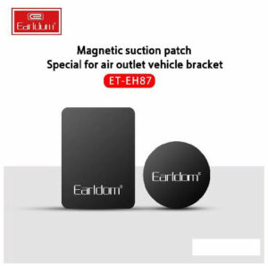 Buy Earldom Et-Eh87 Magnetic Universal Metal Plate 2-Pack - Black at best price in Qatar.