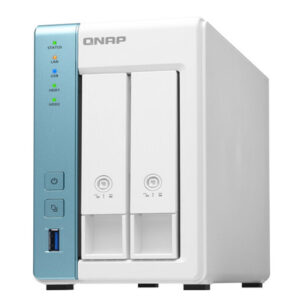 Buy QNAP TS-231P3-4G 2 Bay Home & Office NAS with one 2.5GbE Port at best price in Qatar.