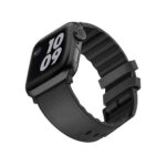 Viva Madrid Ventrux Leather Strap for Apple Watch 42/44mm - Midnight Black