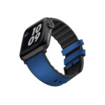 Viva Madrid Ventrux Leather Strap for Apple Watch 42/44mm -Blue