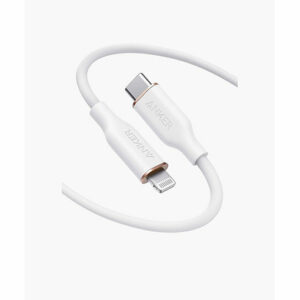 Anker PowerLine III Flow USB-C to Lightning Cable (6ft/1.8m) – Cloud White