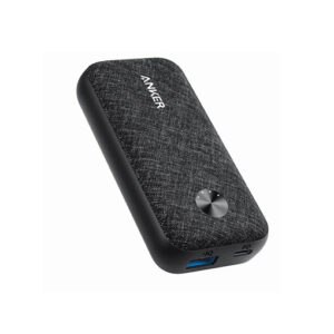 Buy Anker PowerCore Metro 10000mAh PD – Black Fabric at best price in Qatar.