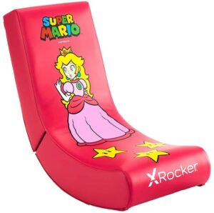 X-Rocker Nintendo Video Rocker Super Mario All-Star Peach Gaming Chair
