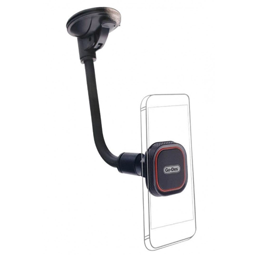 Buy Go-Des GD-HD653 Flexible Arm Windshield Magnetic Phone Mount Holder at best price in Qatar.