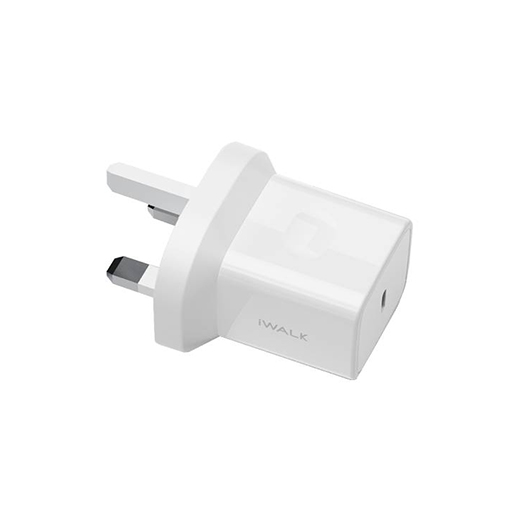 Iwalk Leopard 20W Pd Usb-C Travel Charger- White