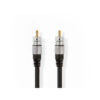 Nedis Digital Audio Cable RCA Male | RCA Male | Gold Plated | 10.0 m | Round | PVC | Anthracite | Box