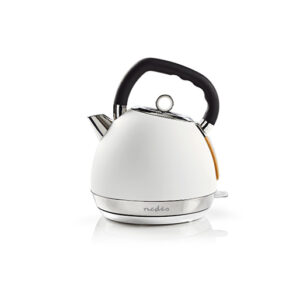 NEDIS KAWK520EWT Electric Kettle | 1.8 l | Soft-Touch | White | Rotatable 360 degrees