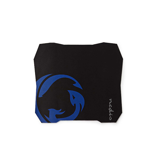 Nedis Gaming Mouse Pad 285 mm | 244 mm | Black | Microfiber / Rubber