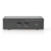 Nedis AAMP2402BK Preamplifier 2X RCA Female + 2X RCA Female - 2X RCA Female - Black