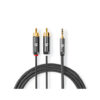 Nedis Stereo to Audio Cable Gold Plated 2m