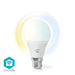 Nedis SmartLife LED Bulb Wi-Fi | B22 | 800 lm | 9 W | Cool White / Warm White | 2700 - 6500 K | Energy class: A+ | Android™ / IOS | A60
