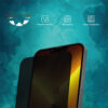 Liberty Guard 2.5D Privacy Full Cover Rounded Edge Screen Protector for iPhone 13 Pro Max- Black
