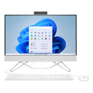 HP All In One 24-CB1012NE All-in-One Desktop – Core i7 4.7GHz 16GB 1TB+256GB 2GB Win11 23.8inch FHD White English/Arabic Keyboard