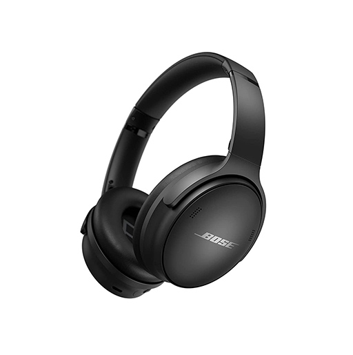 Bose Quietcomfort 45 Bluetooth Wireless Over Ear Headphones with Mic Noise Cancelling - Triple Black