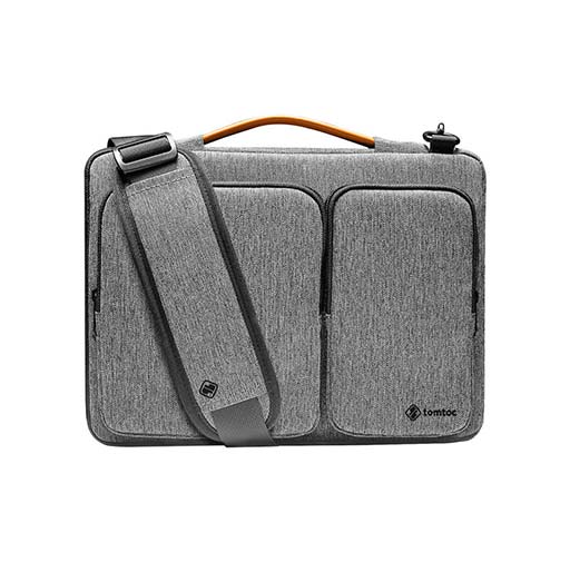 Defender-A42 Laptop Shoulder Bag For 16-inch MacBook Pro - Gray