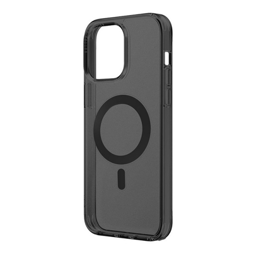 Uniq Hybrid Case For iPhone 14 Pro Magclick Charging Lifepro Xtreme - Smoke Frost