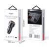 YESIDO Y42 42W USB + Type-C Dual Ports QC3.0/PD Fast Charging Car Charger
