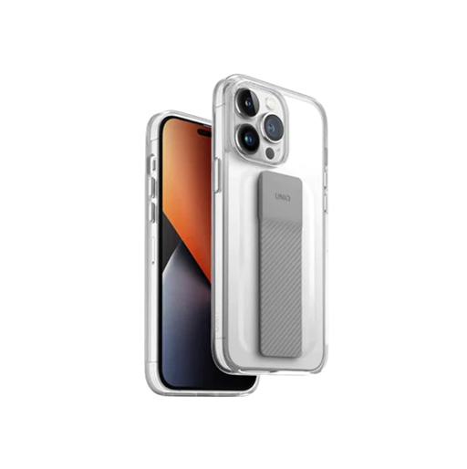 UNIQ For iPhone 14 Pro Heldro Mount Case - Lucent Clear
